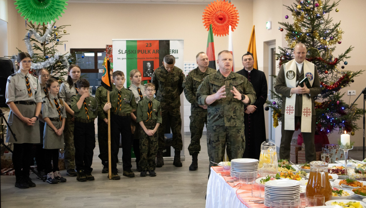 Wigilia w 23. Śląskim Pułku Artylerii