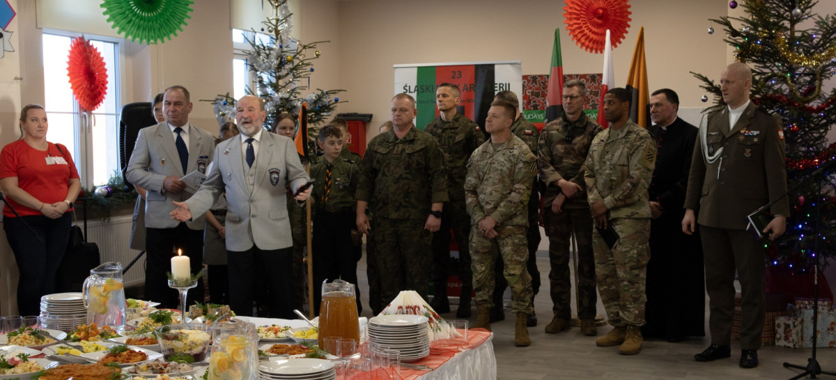 Wigilia w 23. Śląskim Pułku Artylerii