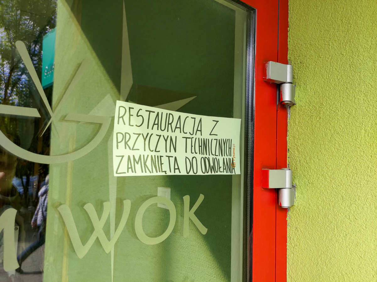 Pomieszczenia byłej restauracji przy ul. Asnyka