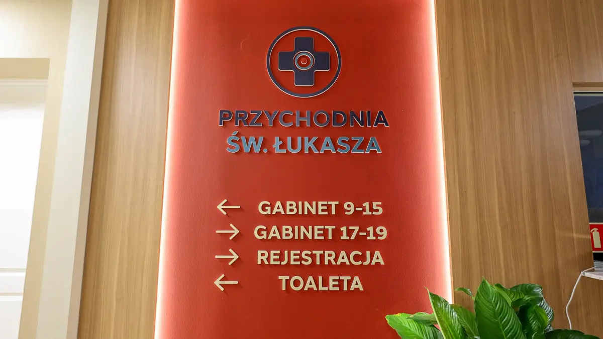 Przychodnia szpitala św. Łukasza przy ul. 1 Maja w Bolesławcu