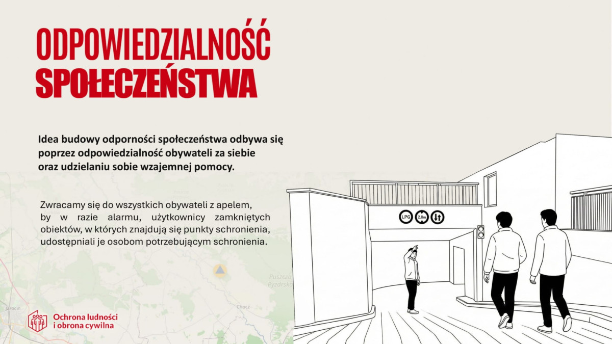 „Gdzie się ukryć” - sprawdź najbliższe Punkty Schronienia (PS)