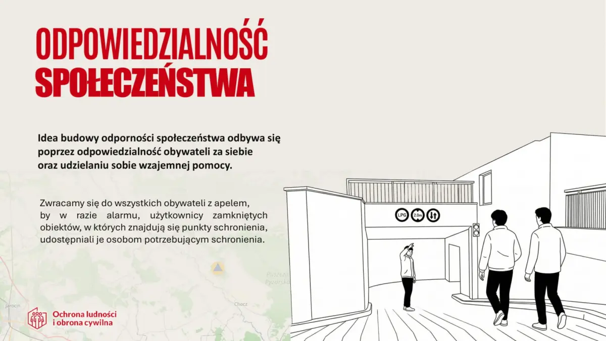 „Gdzie się ukryć” - sprawdź najbliższe Punkty Schronienia (PS)