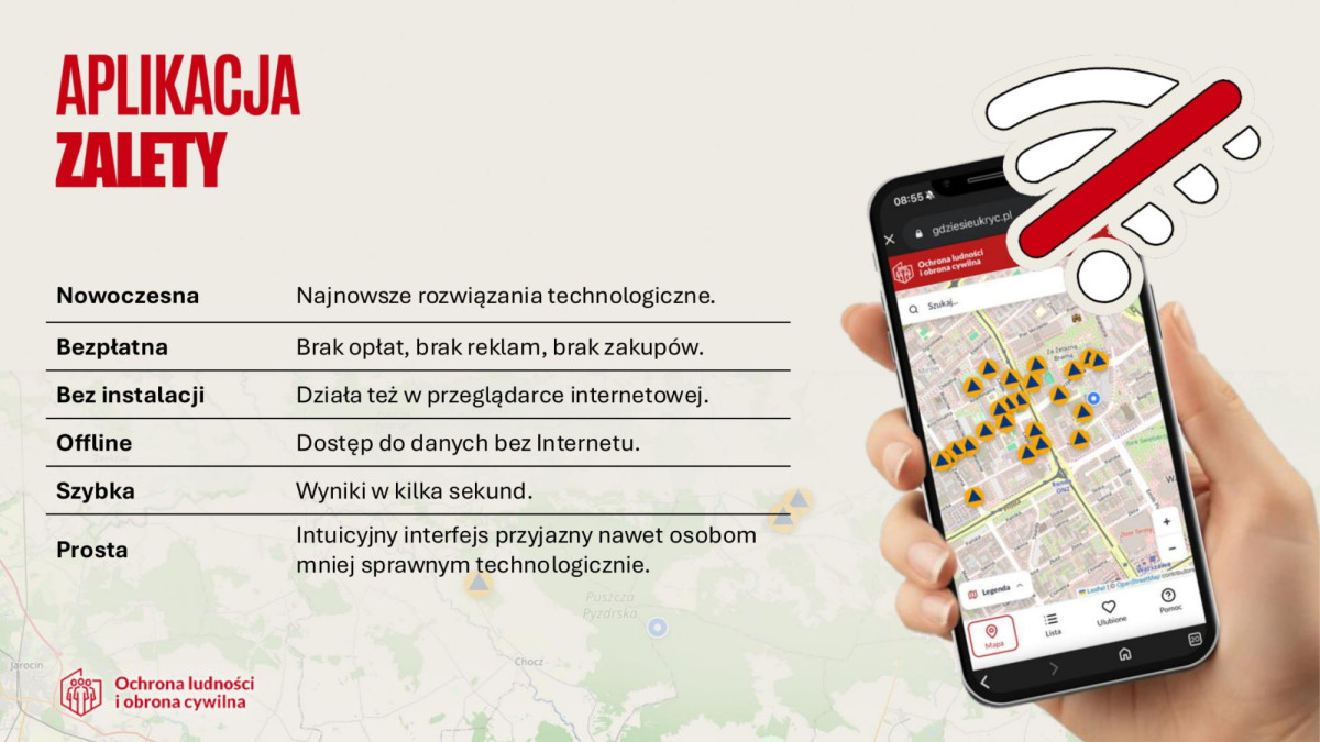 „Gdzie się ukryć” - sprawdź najbliższe Punkty Schronienia (PS)