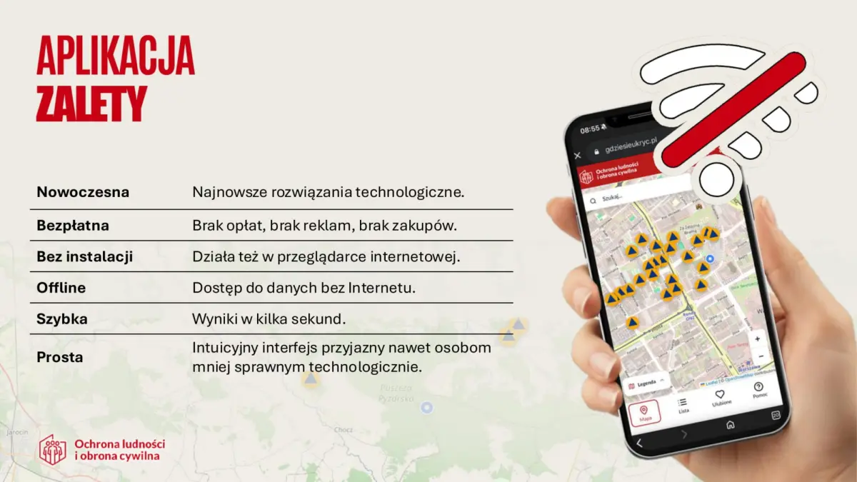 „Gdzie się ukryć” - sprawdź najbliższe Punkty Schronienia (PS)