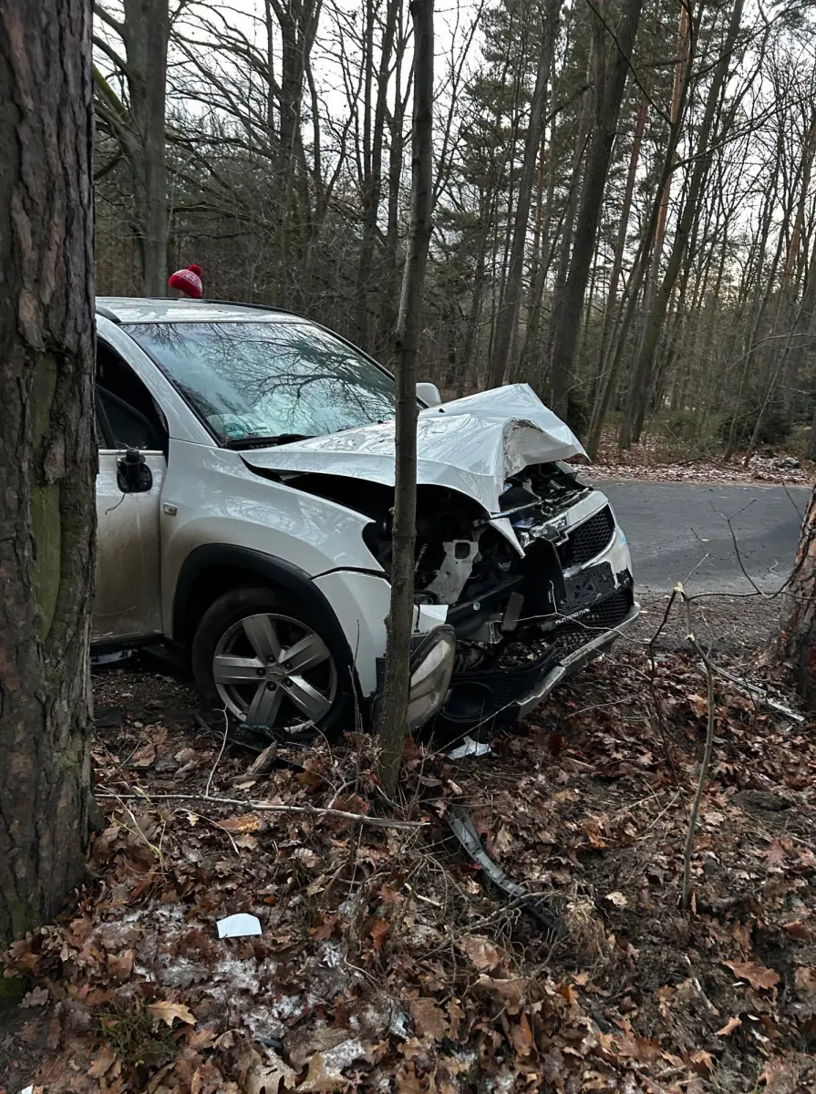 Wypadek w miejscowości Czaple