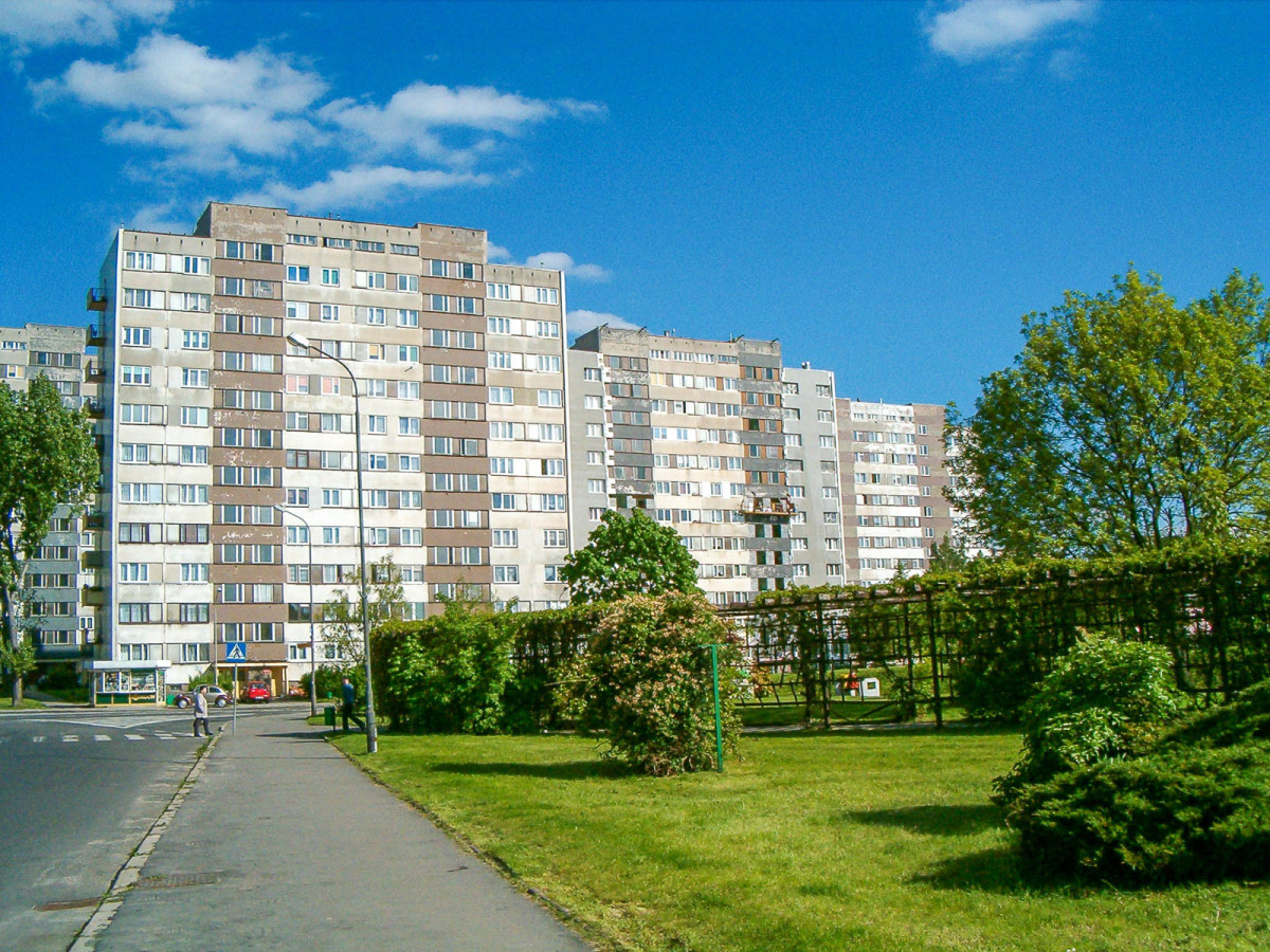 Plac Popiełuszki przed zabudowaniem