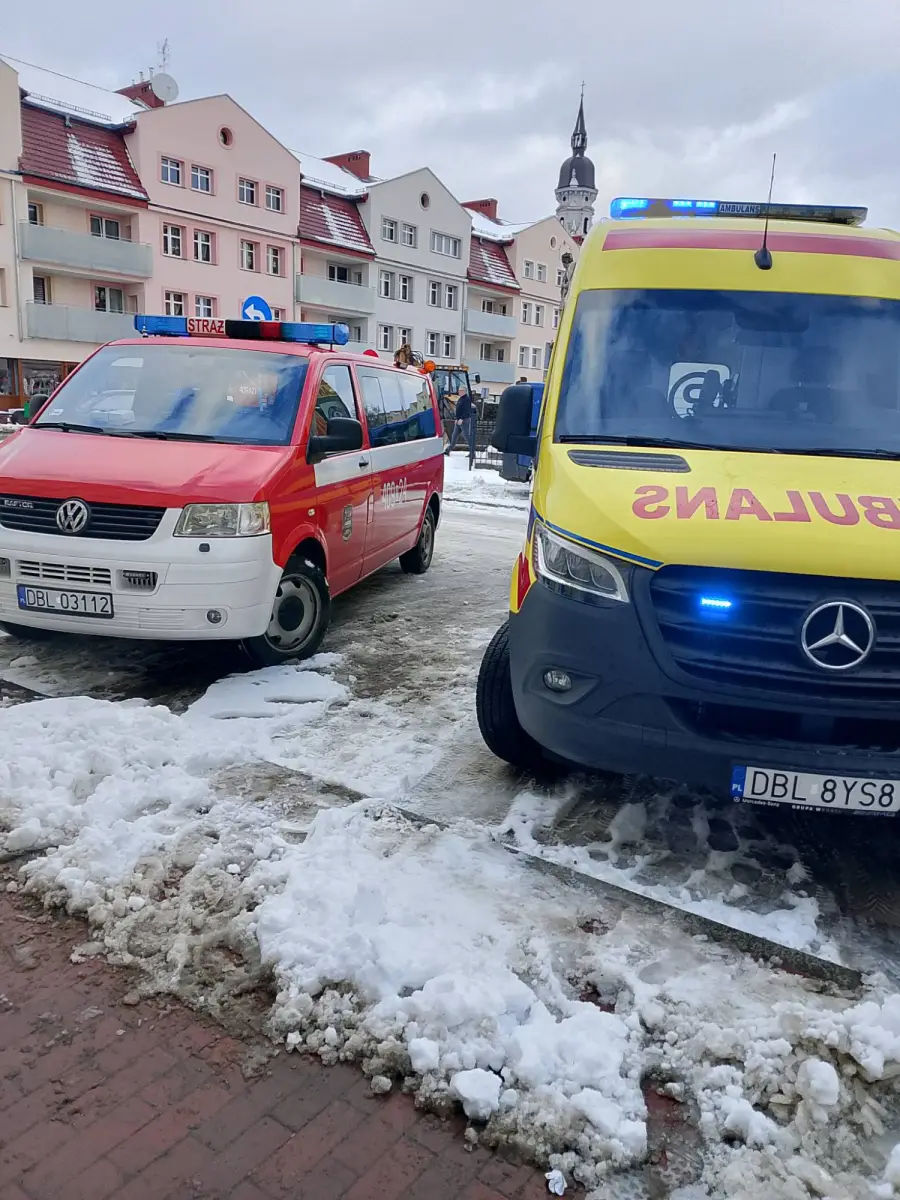 Działania strażaków z Nowogrodźca