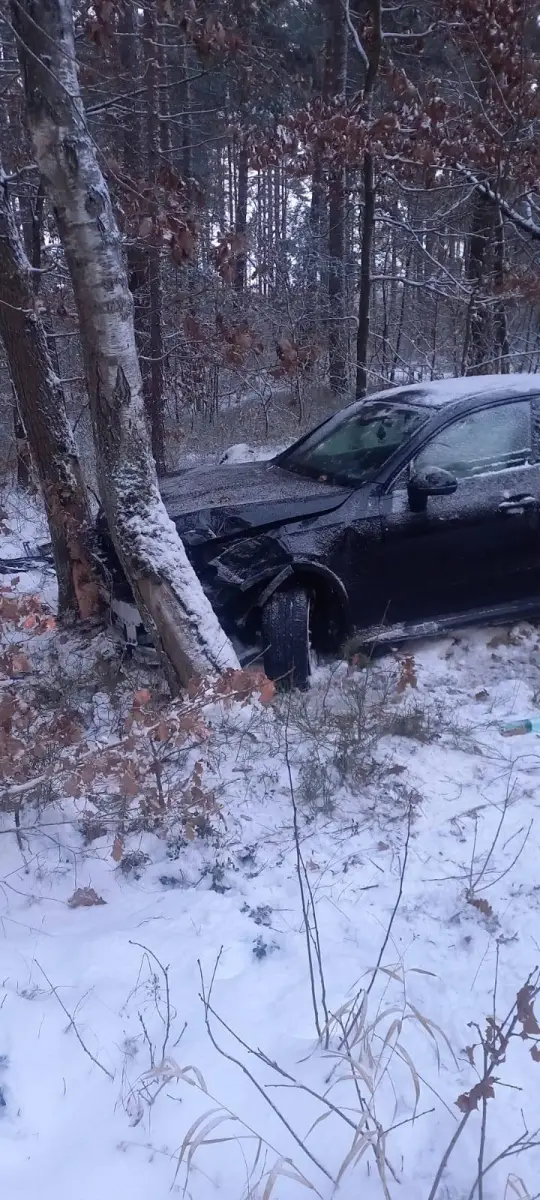 Wypadek między Osłą a Gromadką