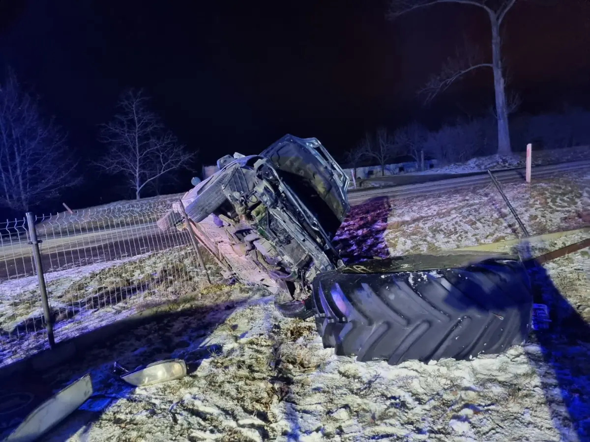 Auto po zderzeniu