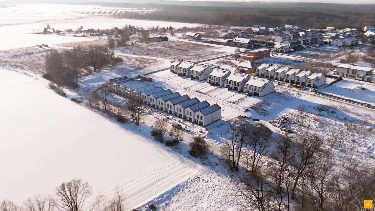 Nowoczesne domy na Koziej Górce w Bolesławcu