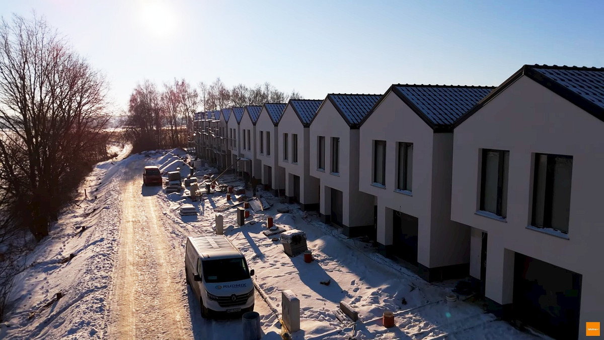 Nowoczesne domy na Koziej Górce w Bolesławcu