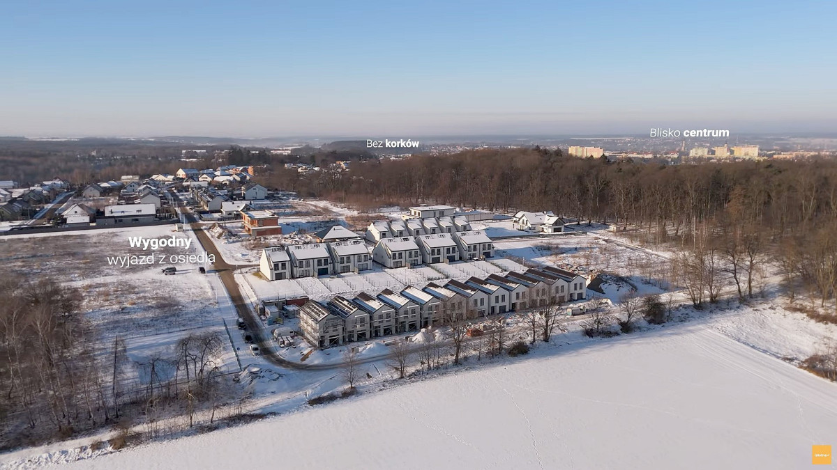 Nowoczesne domy na Koziej Górce w Bolesławcu