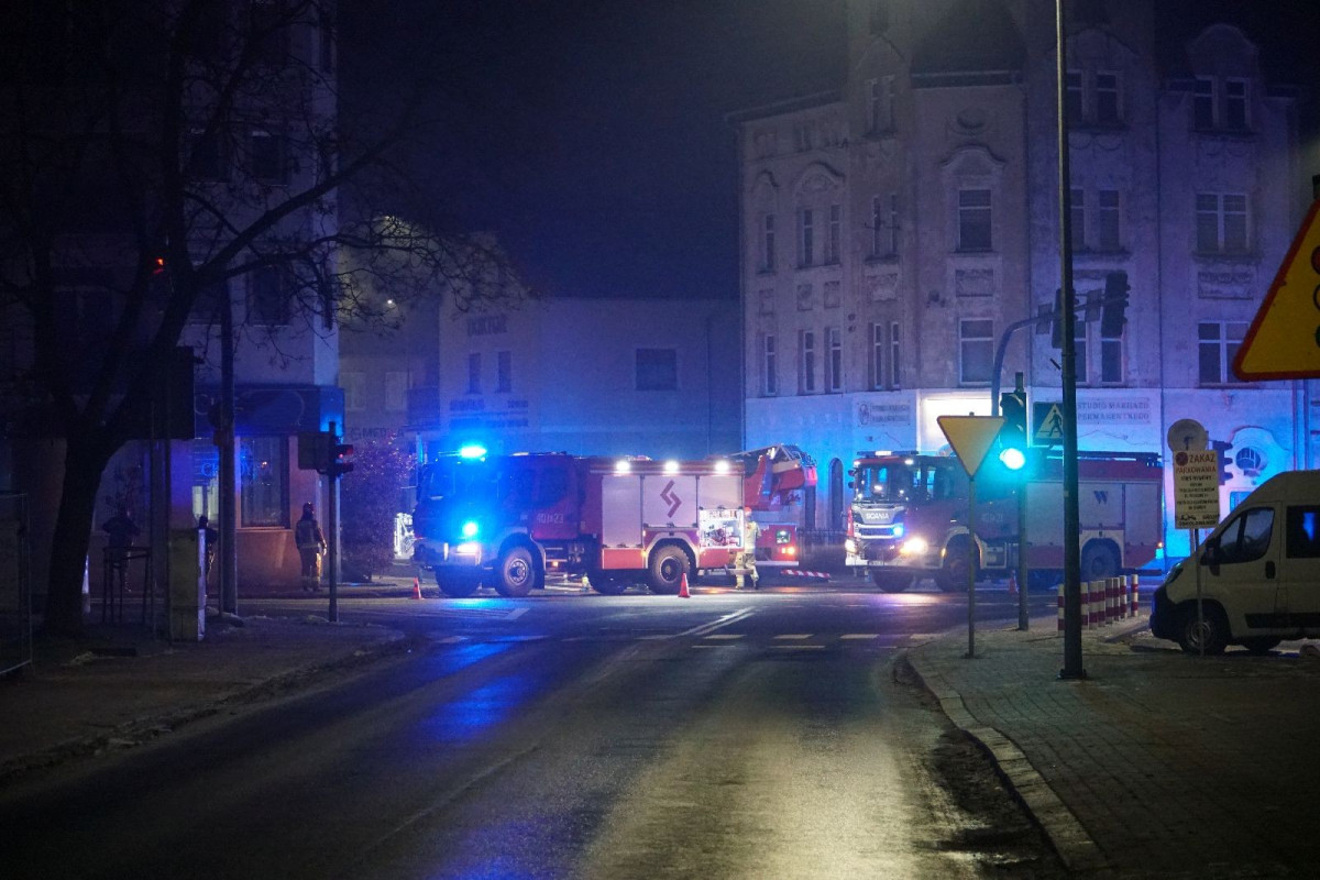 Pożar przy Garncarskiej