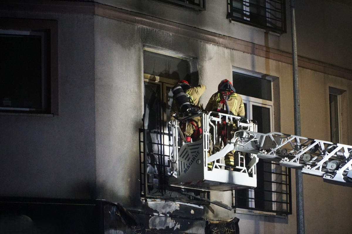 Pożar przy Garncarskiej