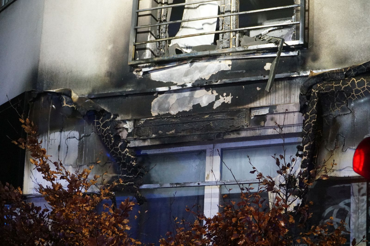 Pożar przy Garncarskiej