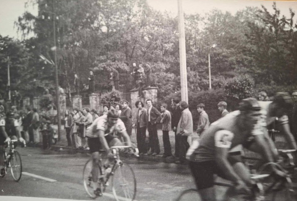 Wyścig Pokoju w Bolesławcu na alei 1000-lecia