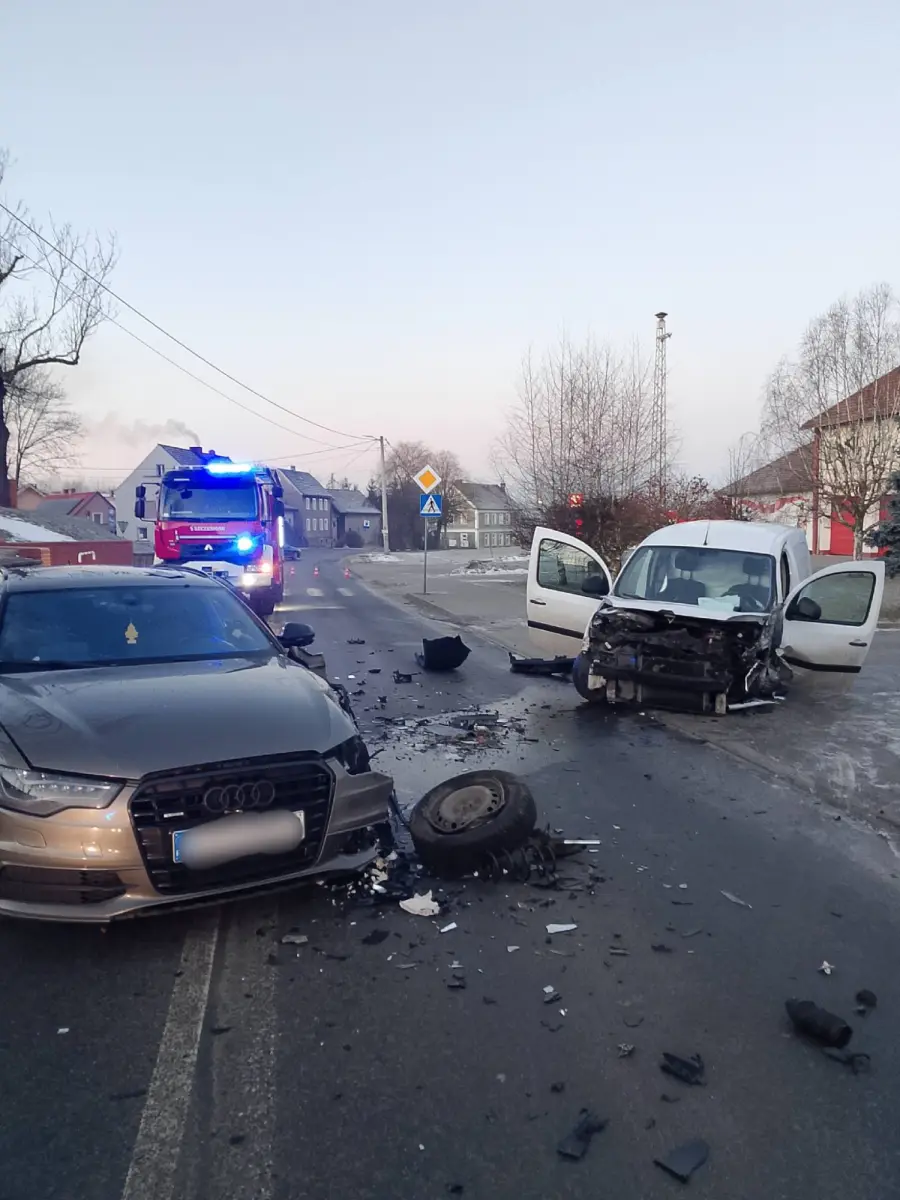 Kolizja przy Lubańskiej