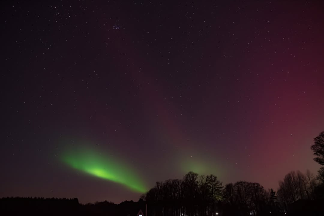 Przepiękne zdjęcia zorzy polarnej autorstwa Łukasza Szuchalskiego