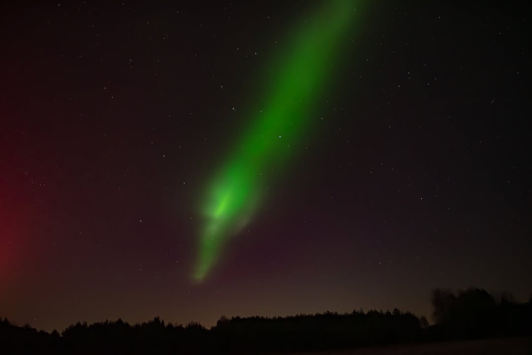 Przepiękne zdjęcia zorzy polarnej autorstwa Łukasza Szuchalskiego
