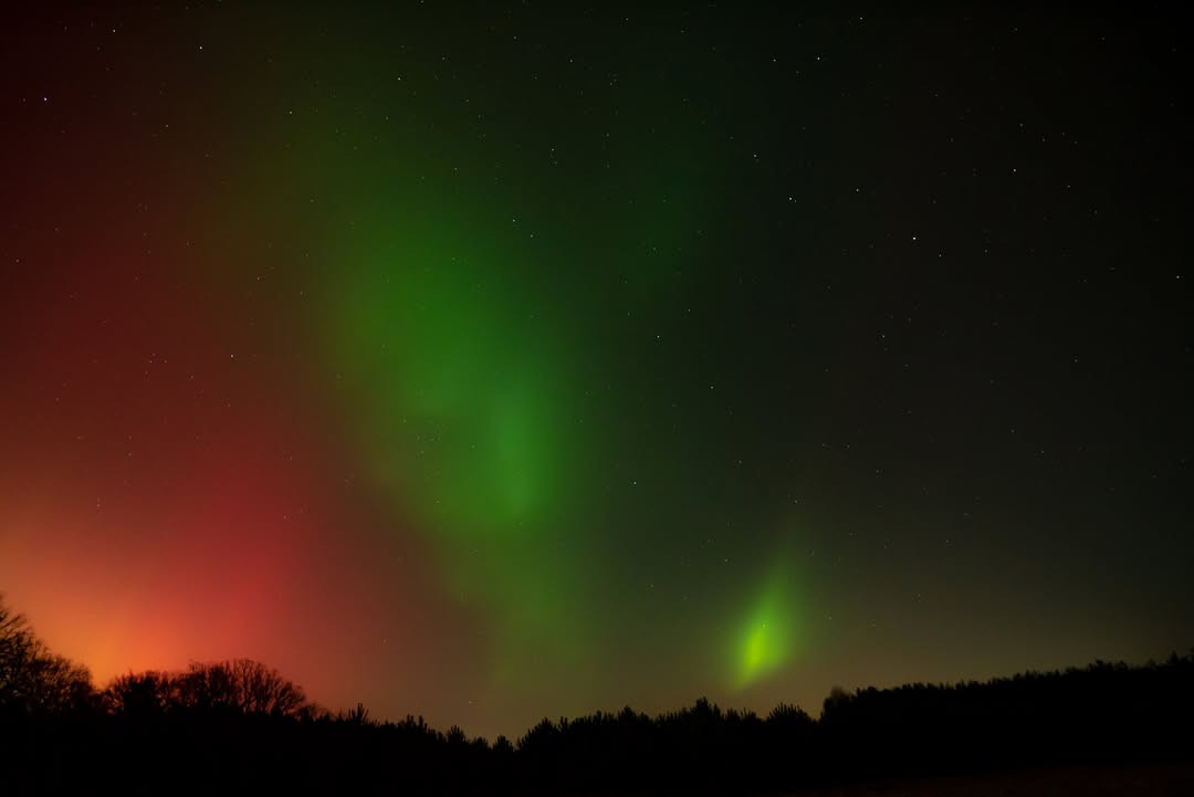 Przepiękne zdjęcia zorzy polarnej autorstwa Łukasza Szuchalskiego
