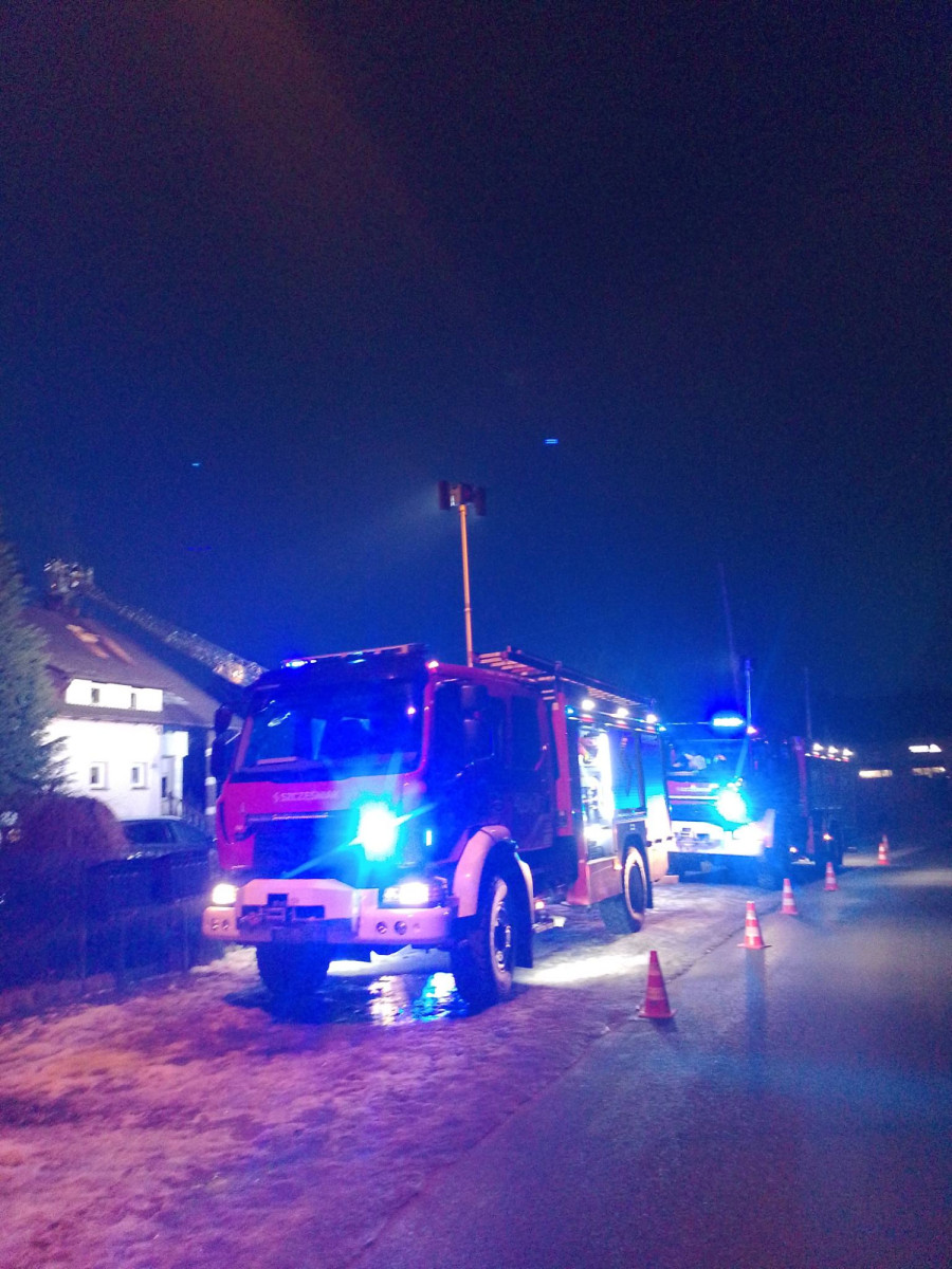 Akcja strażaków w Milikowie