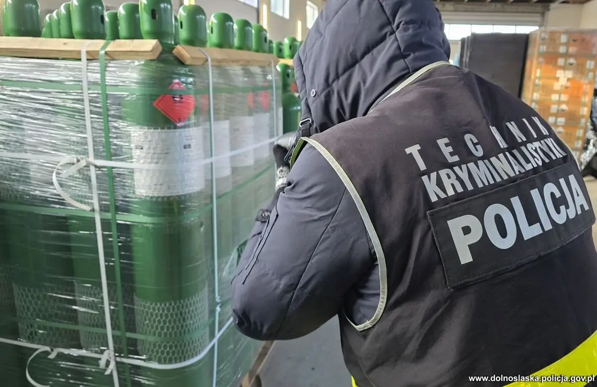Materiały policji