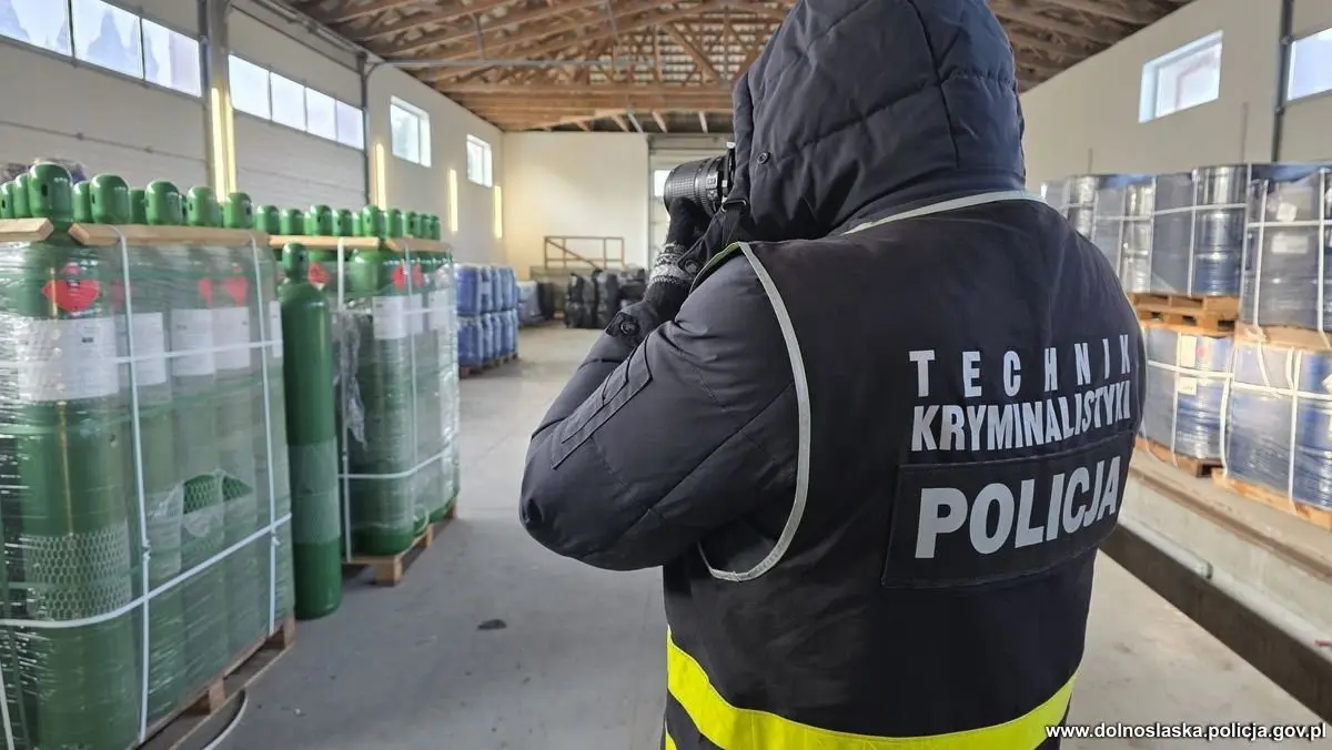Materiały policji
