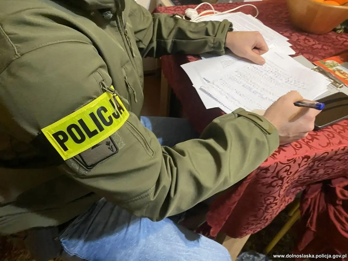 Materiały policji
