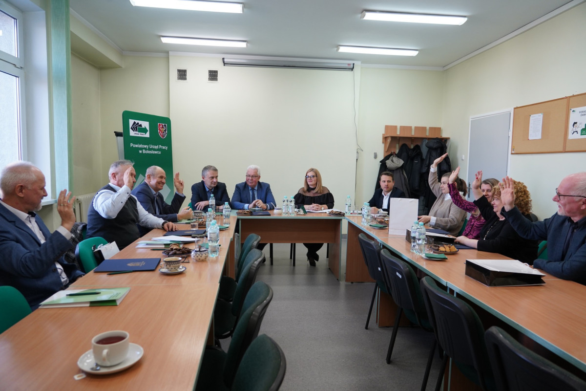Posiedzenie Powiatowej Rady Rynku Pracy