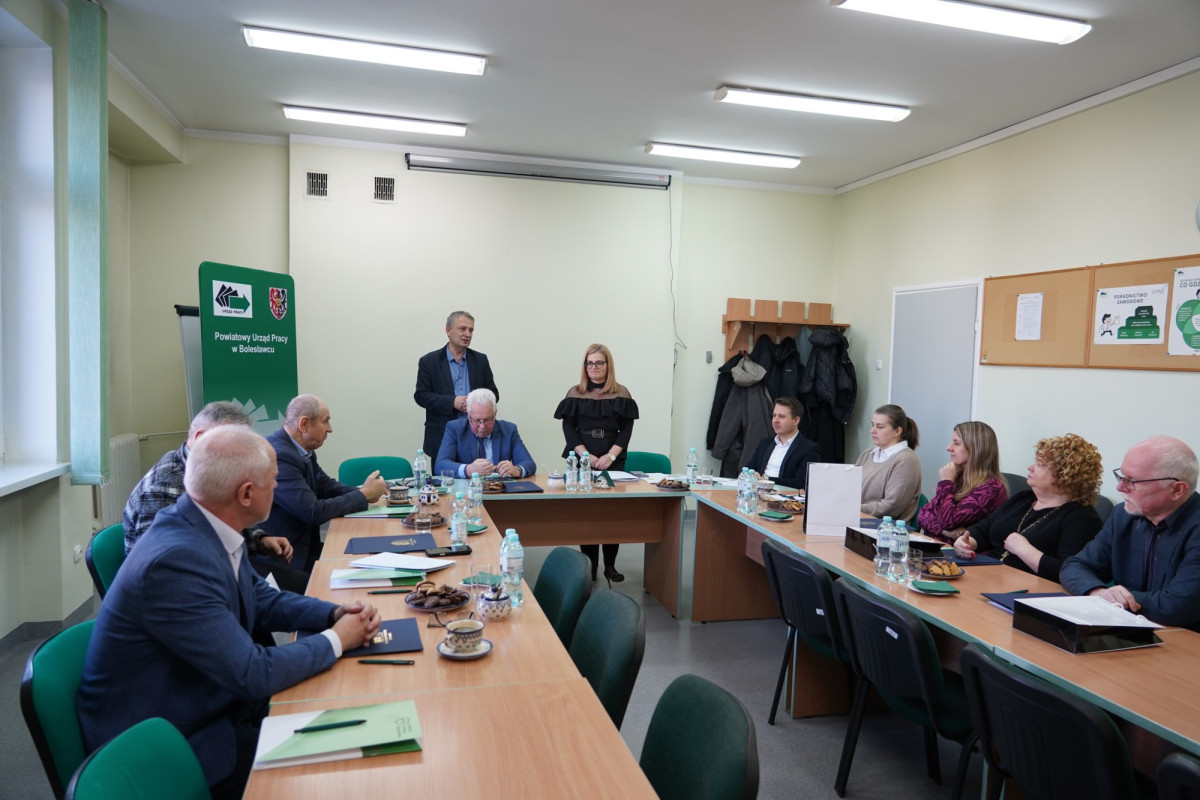 Posiedzenie Powiatowej Rady Rynku Pracy