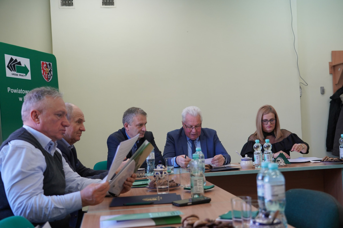 Posiedzenie Powiatowej Rady Rynku Pracy