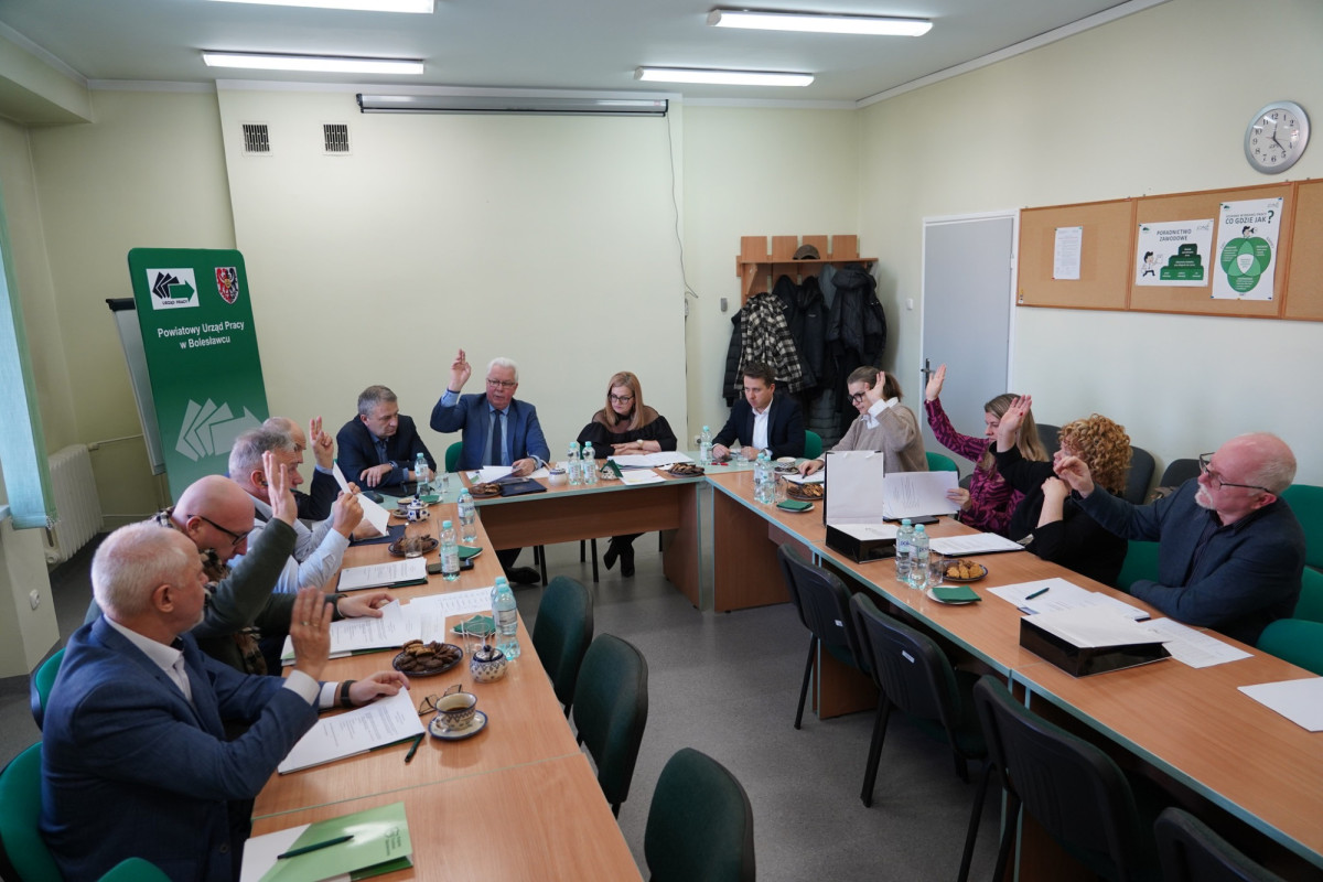 Posiedzenie Powiatowej Rady Rynku Pracy