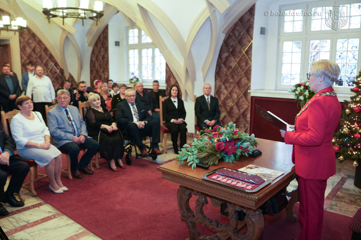 Uroczystość w Pałacu Ślubów