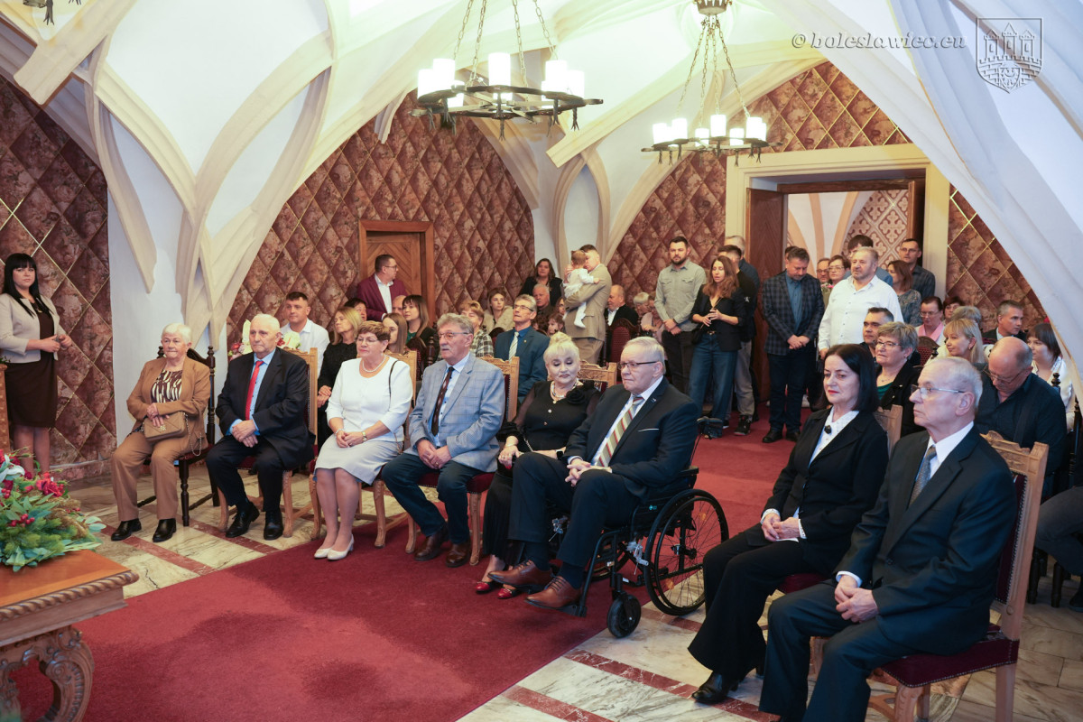 Uroczystość w Pałacu Ślubów