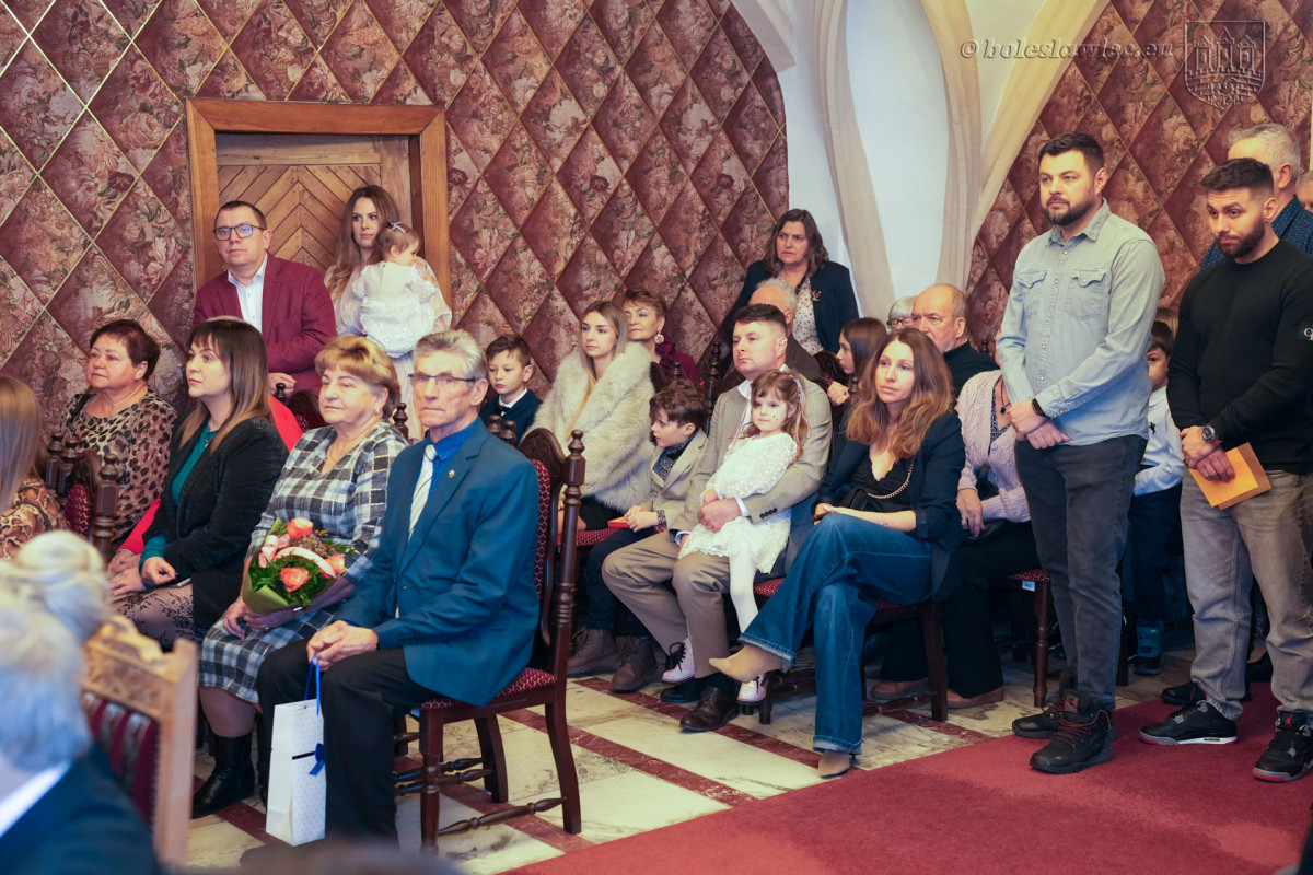 Uroczystość w Pałacu Ślubów