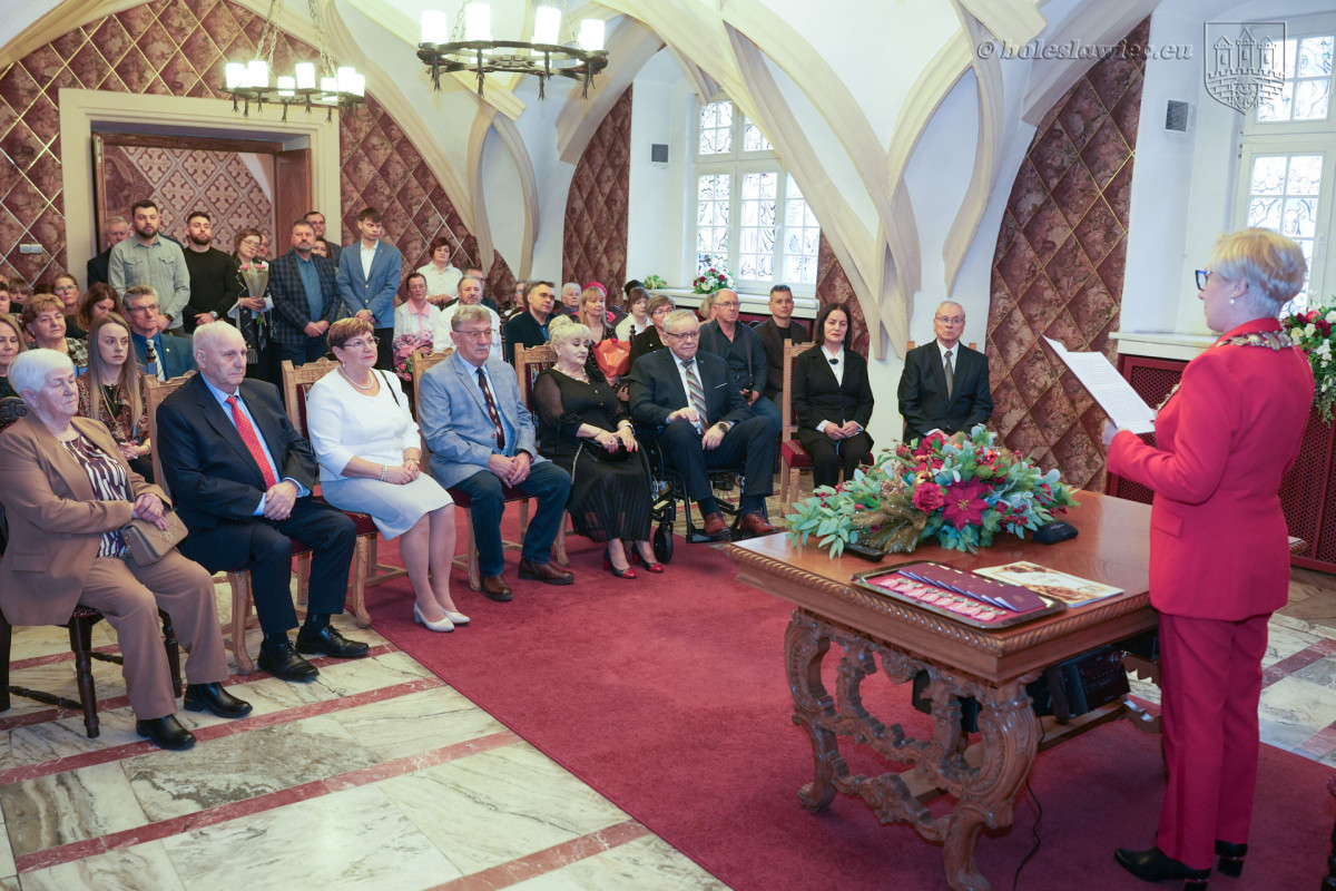 Uroczystość w Pałacu Ślubów