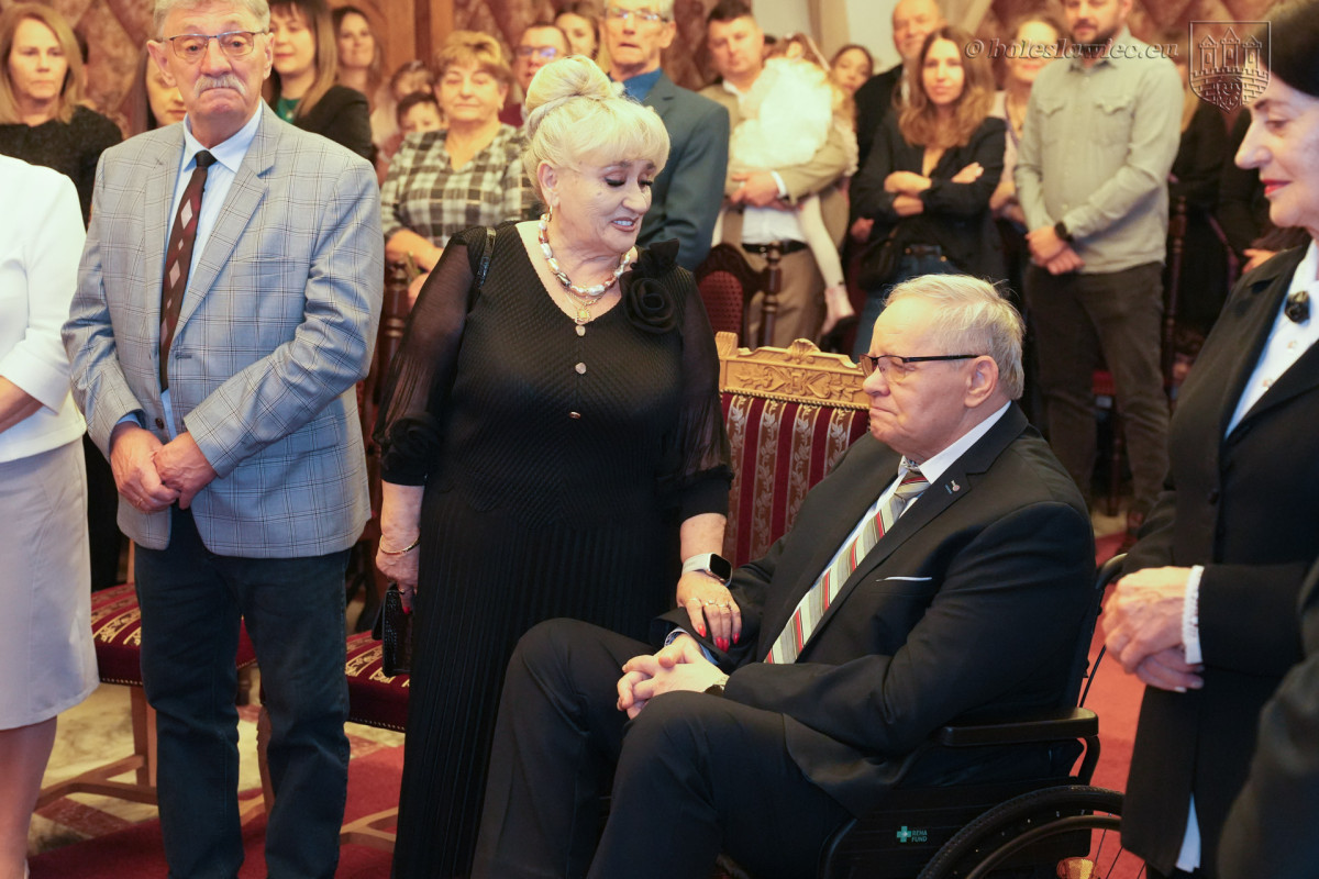 Uroczystość w Pałacu Ślubów