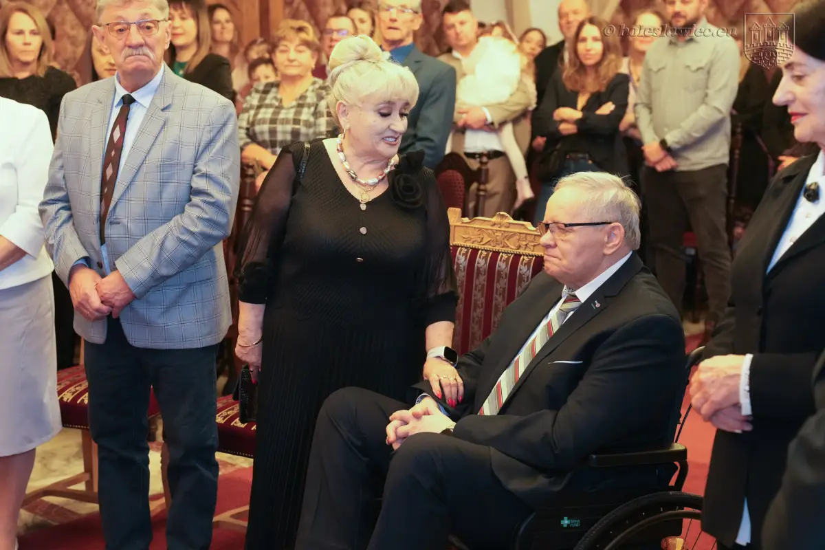 Uroczystość w Pałacu Ślubów