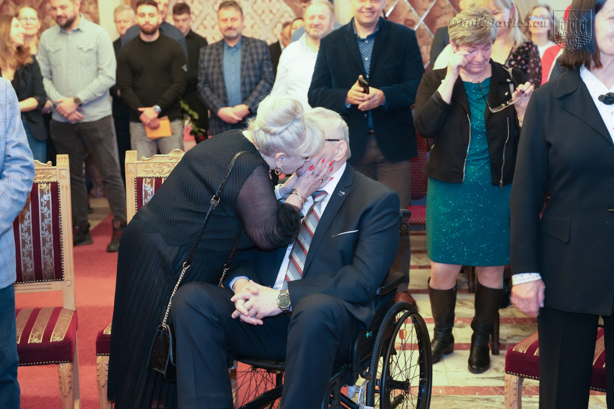 Uroczystość w Pałacu Ślubów