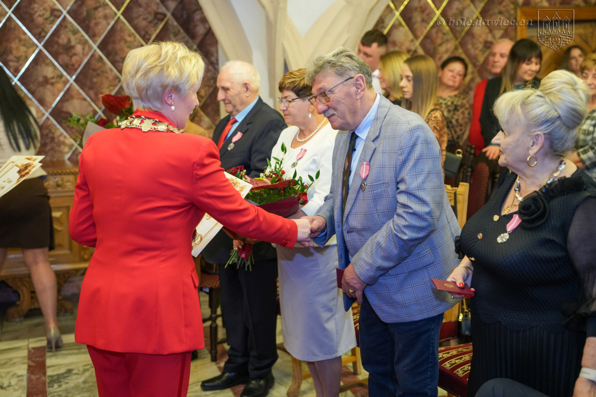 Uroczystość w Pałacu Ślubów