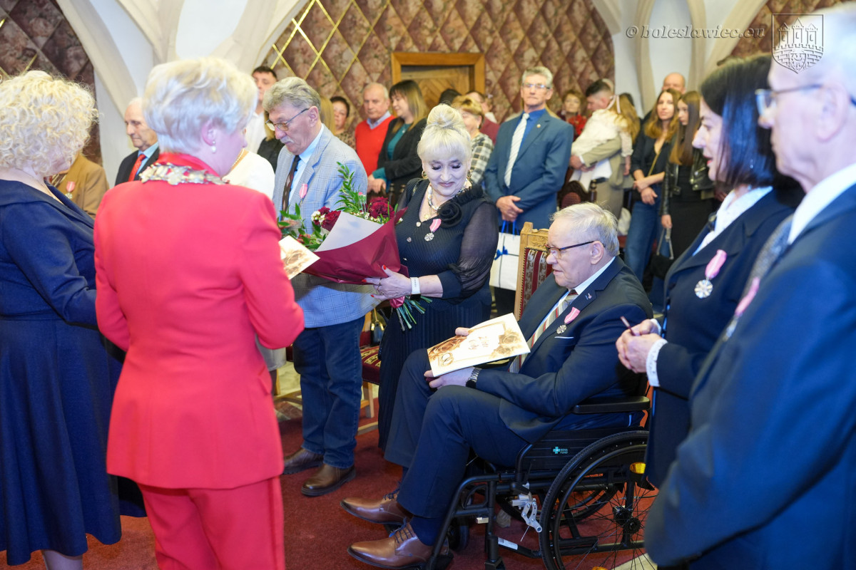 Uroczystość w Pałacu Ślubów