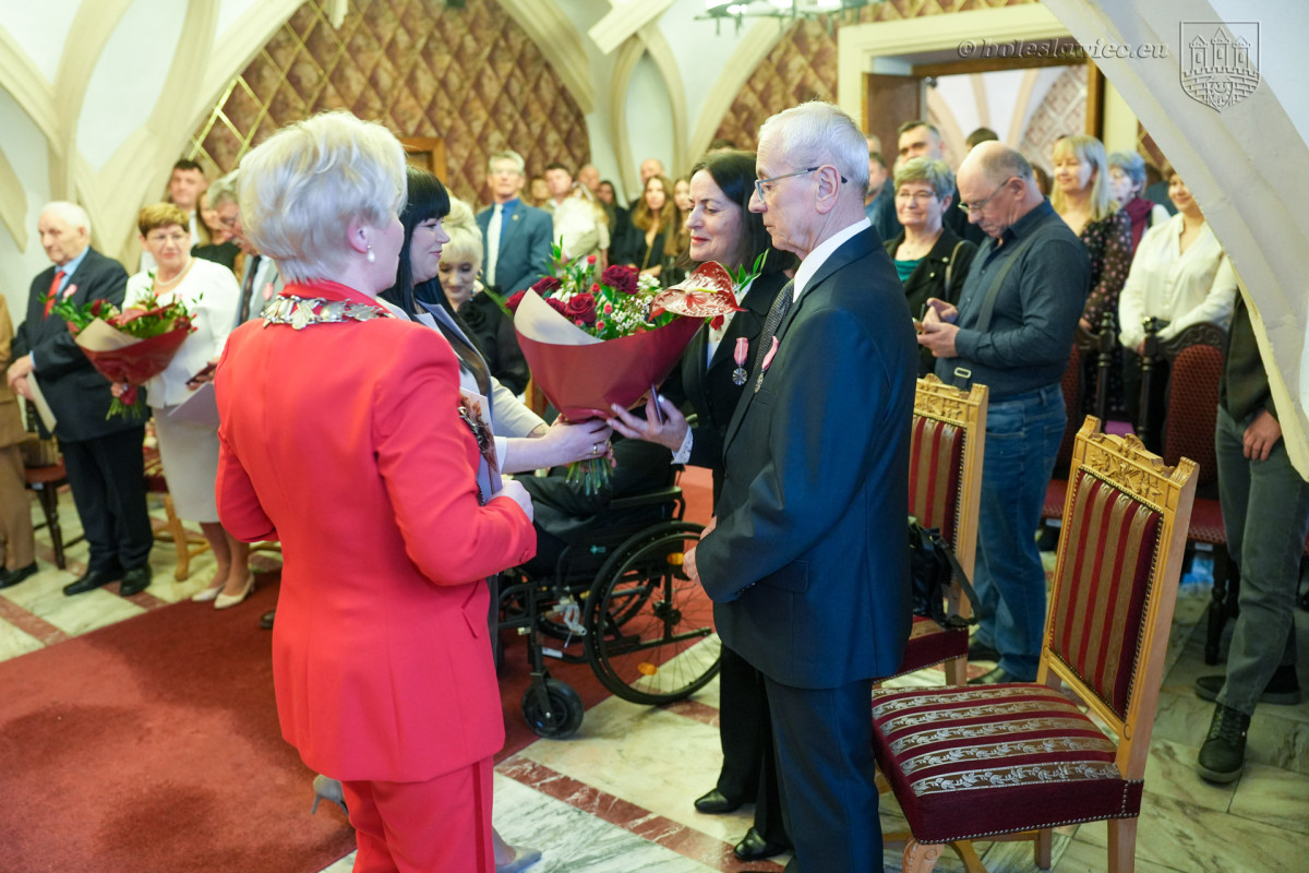 Uroczystość w Pałacu Ślubów