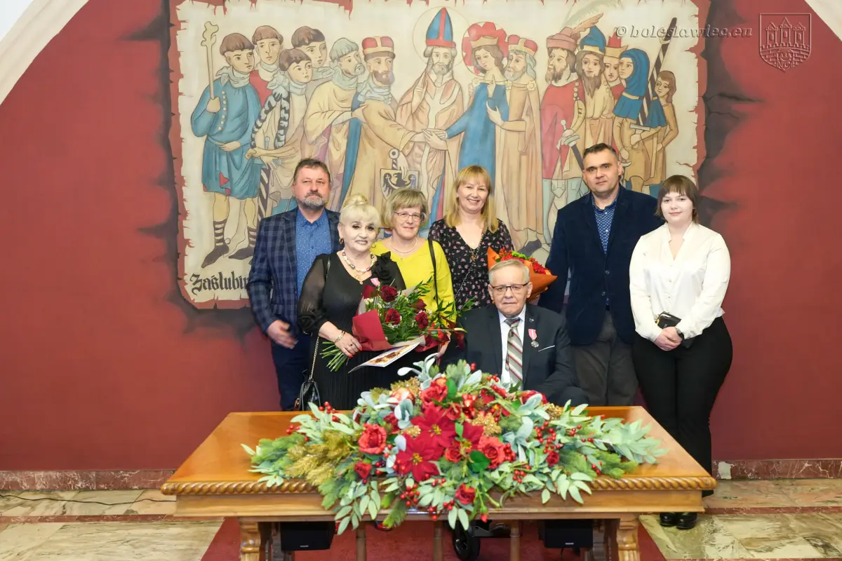 Uroczystość w Pałacu Ślubów