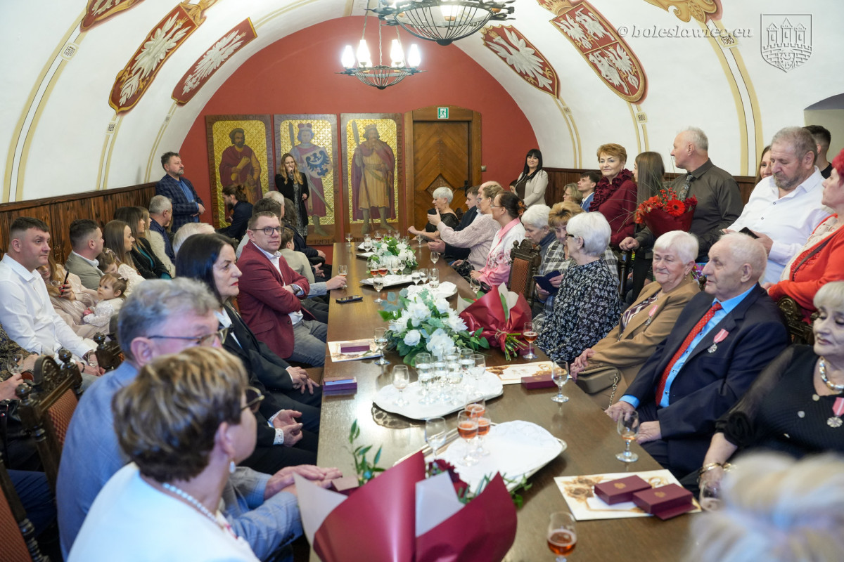 Uroczystość w Pałacu Ślubów