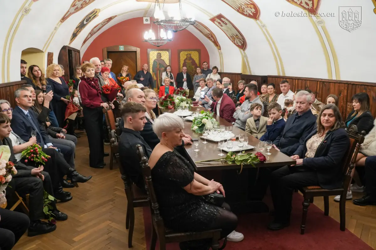Uroczystość w Pałacu Ślubów