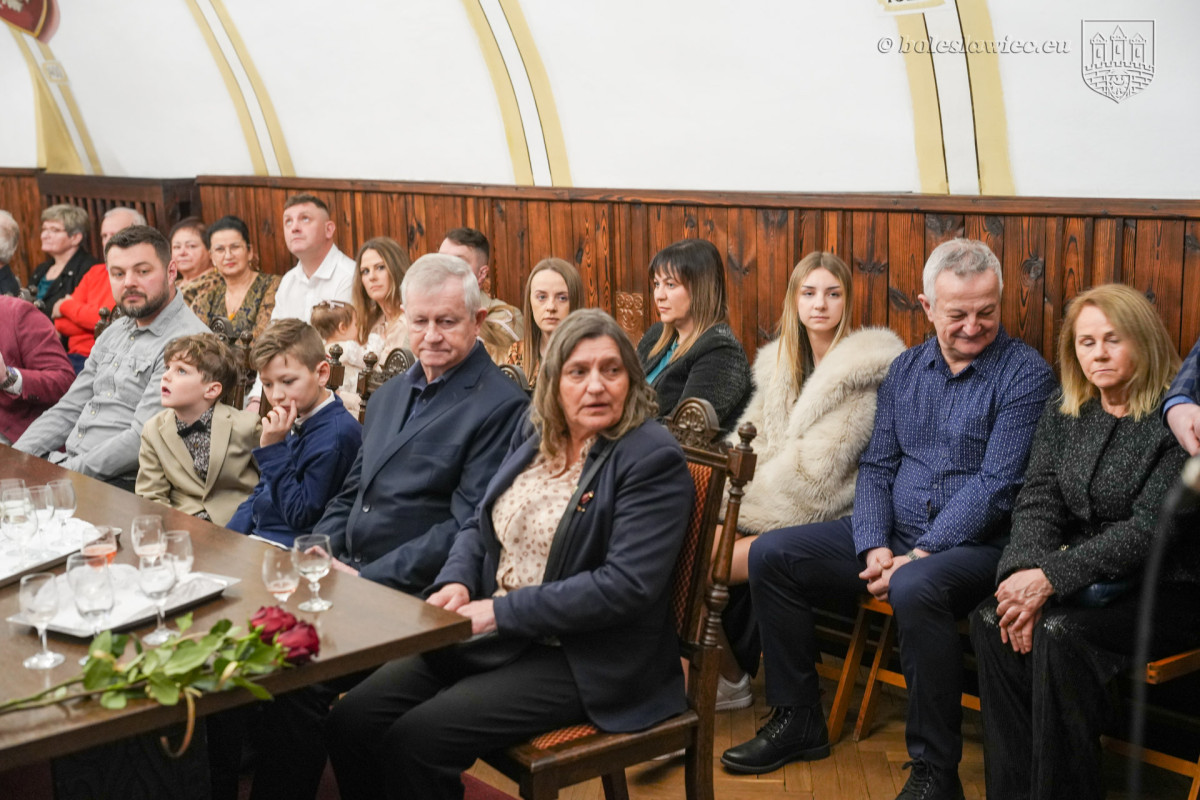 Uroczystość w Pałacu Ślubów