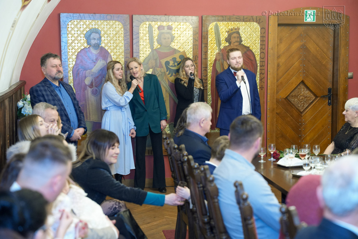 Uroczystość w Pałacu Ślubów