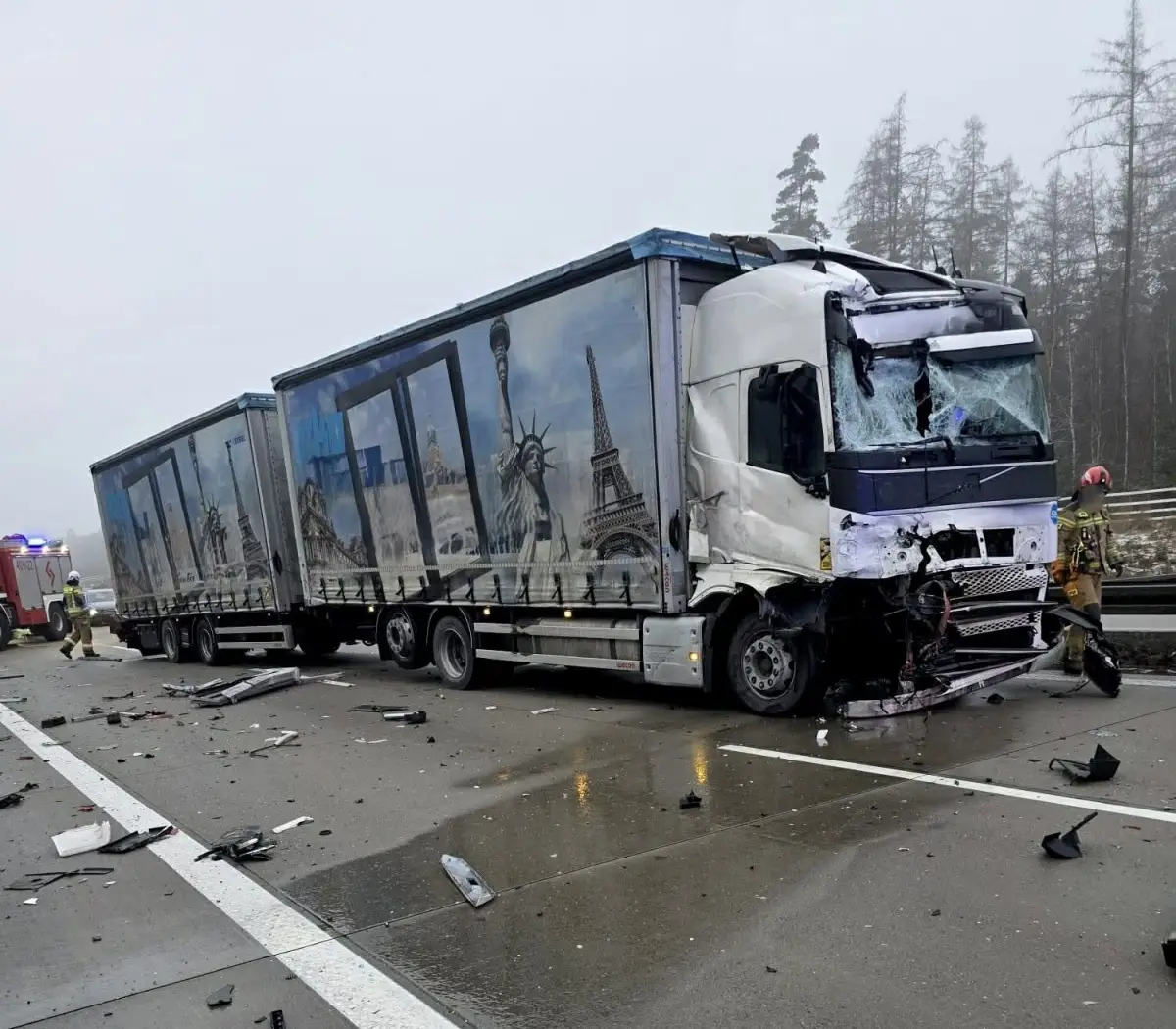 Zderzenie na A4