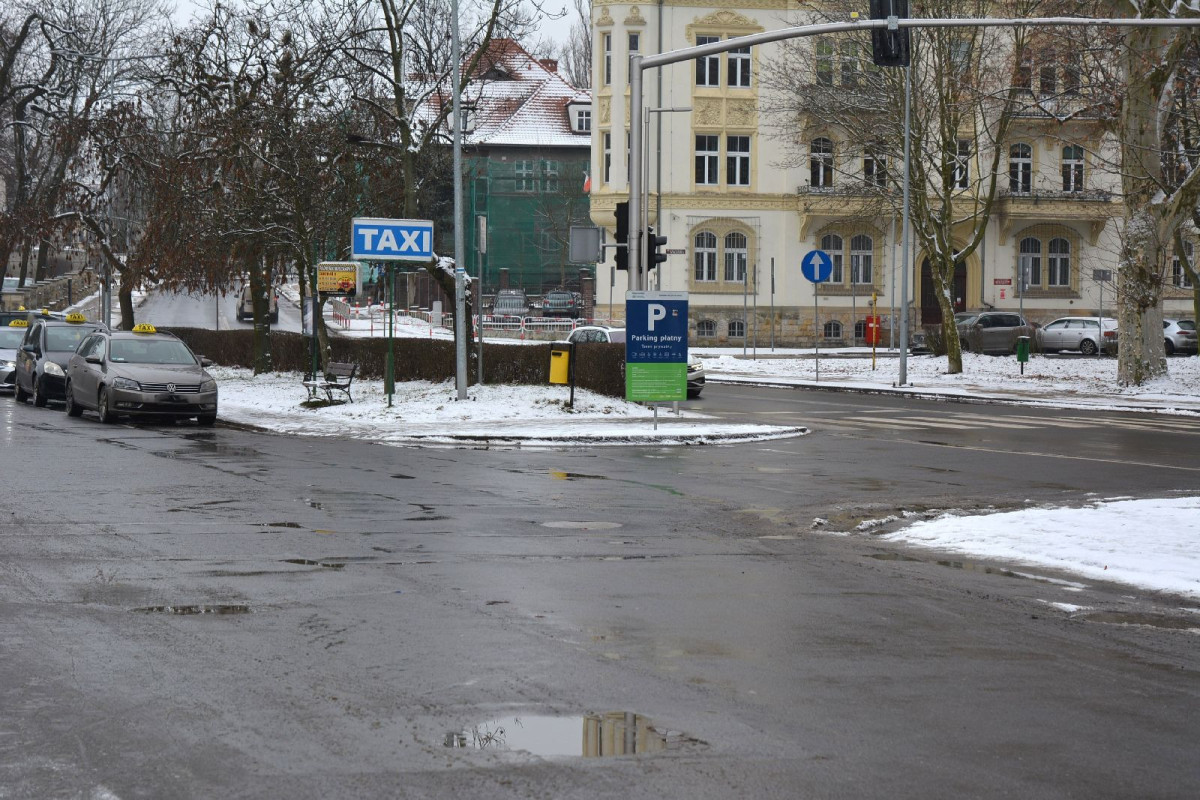 Sytuacja przy Dworcu PKP w Bolesławcu