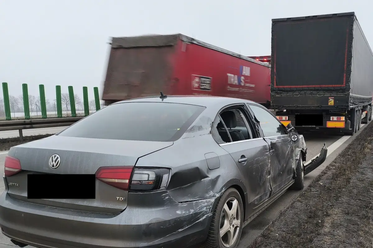 Wypadek na A4